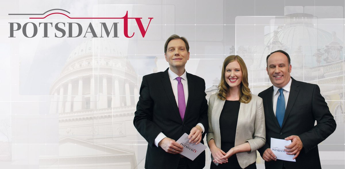 Potsdam TV (PTV) (@hauptstadttv) on Twitter photo Unsere aktuelle Nachrichtensendung „hallo Potsdam“ sehen Sie täglich live um 18:30 Uhr. #PotsdamTV #halloPotsdam #Nachrichtensendung #News - Auf dem Foto (v.l.n.r.): Moderator und Chefredakteur <a href="/AndreasDorfmann/">Andreas Dorfmann</a> sowie die Nachrichtensprecher Jacqueline Hendriks und Lutz Langer. Unsere aktuelle Nachrichtensendung „hallo Potsdam“ sehen Sie täglich live um 18:30 Uhr. #PotsdamTV #halloPotsdam #Nachrichtensendung #News - Auf dem Foto (v.l.n.r.): Moderator und Chefredakteur <a href="/AndreasDorfmann/">Andreas Dorfmann</a> sowie die Nachrichtensprecher Jacqueline Hendriks und Lutz Langer.