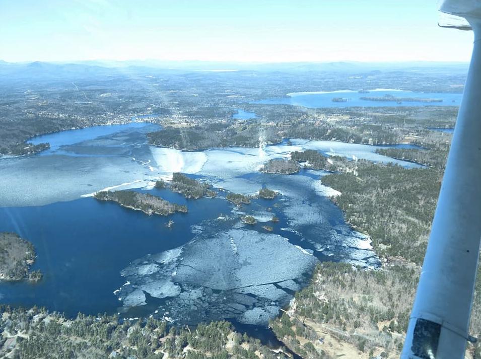 Lake Winnipesaukee on Twitter "Emerson Aviation yesterday... Lake
