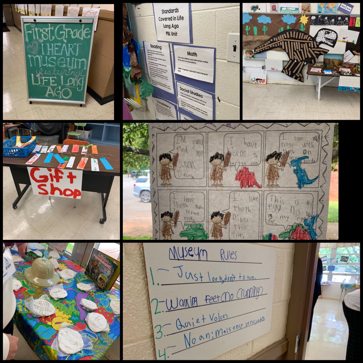 alysoncarp1's tweet photo. A trip to the โฆHEART Academy 1st Grade Dino Museum @jneelemโฉ makes any day better! #PBL #AthensProud #oneAthens #RealLearning #StandardsBasedTeaching https://t.co/AjXhQLbFXT