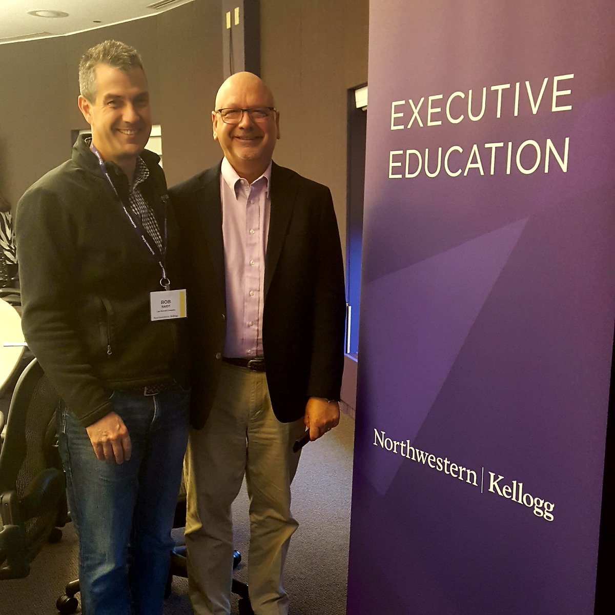 A very informative and inspiring week here <a href="/KelloggExecEd/">Kellogg Executive Education</a> in the Leading with Advanced Analytics and Artificial Intelligence program. Thank you, Eric <a href="/ewleininger/">Eric Leininger</a> and all of the amazing faculty team!