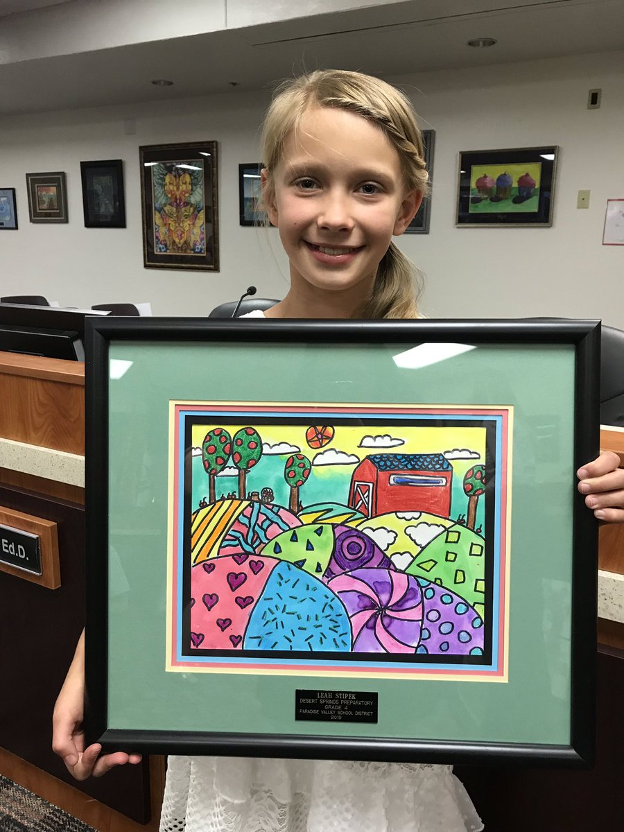 DSPREP's tweet photo. Congrats Leah on earning a @pvschools Fine Arts Purchase Award!  You are an incredible artist! https://t.co/7FXcTesa7f