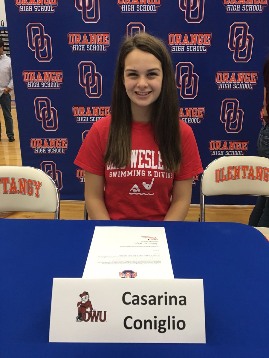 I’m so excited to announce my commitment to Ohio Wesleyan University!  I will be continuing both my academic and athletic careers! Go Bishops! @OWU_SwimDive <a href="/OWUAdmission/">OWU Admission</a>