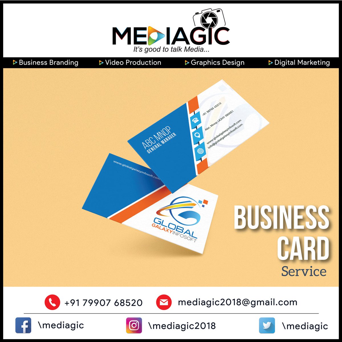 mediagic's tweet photo. #businesscardsdesign 
#businesscarddesign 
#businesscard 
#visitingcard 
#businessidentity 
#businesscarddesigner 
#visitingcarddesign 
#visitingcarddesigning https://t.co/JSPdir2Gsg
