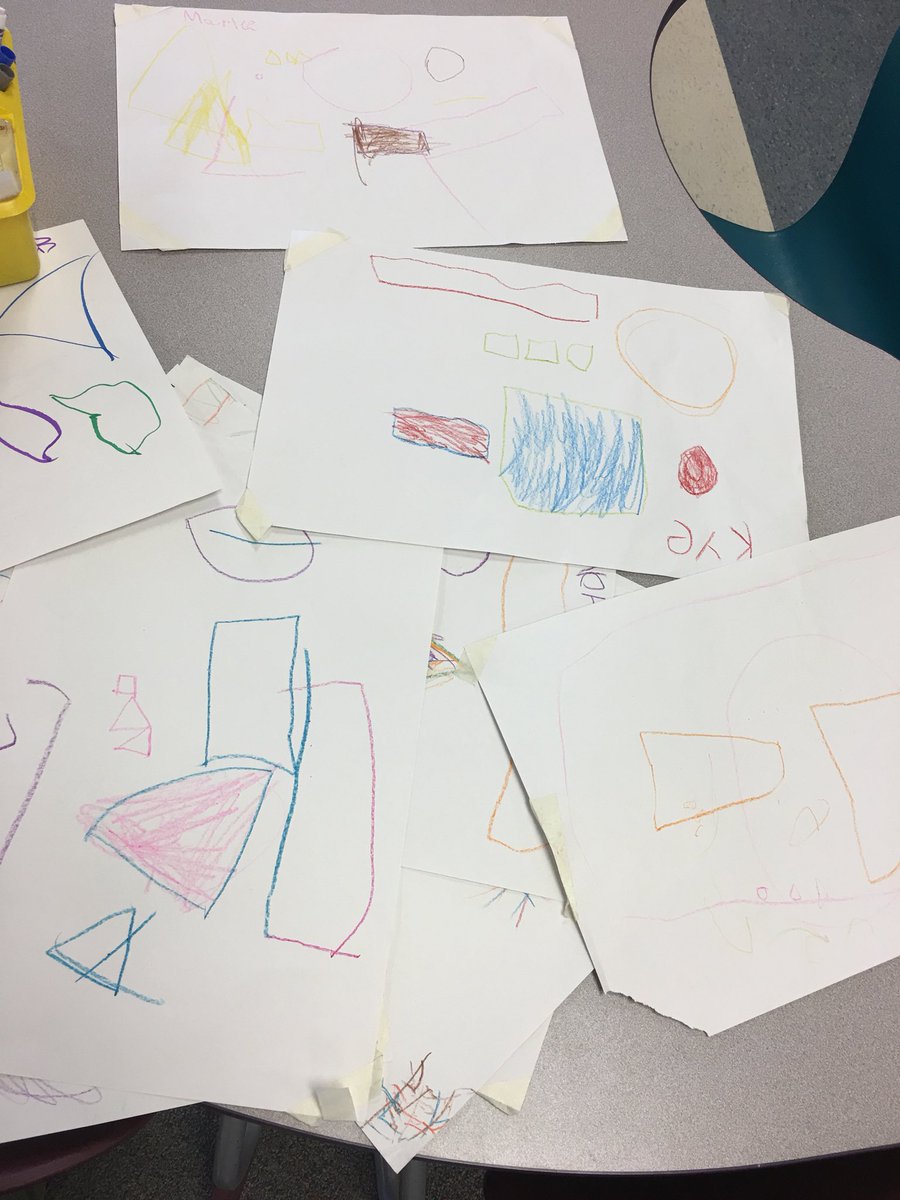 we created Michelangelo math masterpieces while talking about 2D Shapes and tying in our multicultural night theme. We had fun creating. We are now curious how difficult it must have been to paint the Sistine chapel  #incredibleWES #kinderFish109 #JeffcoGenerations #jeffcomath