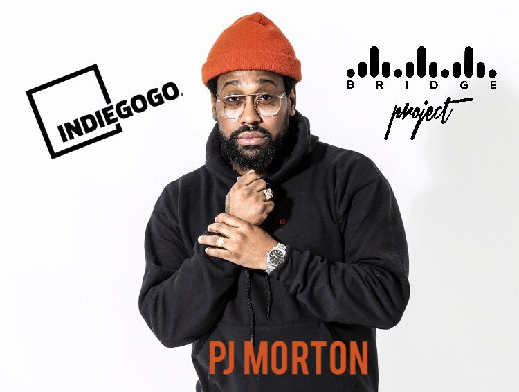 QBridgeProject's tweet photo. In case y’all haven’t heard, we’ve got @PJMORTON as part of #TheBridgeProject fam. He’s been on 🔥, and is playing @jazzfest, @essence Fest, and #OutsideLands this year. 🙌🏾🧡

We have 8 DAYS left on @Indiegogo, so DONATE! 💸

https://t.co/iKMifrcmvf https://t.co/Xa2gGNivDe