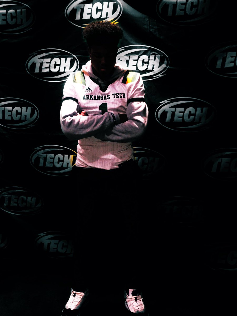 Thanks @CoachKeatonATU and all of the coaching staff for a great visit at Arkansas Tech. #WonderBoys📍