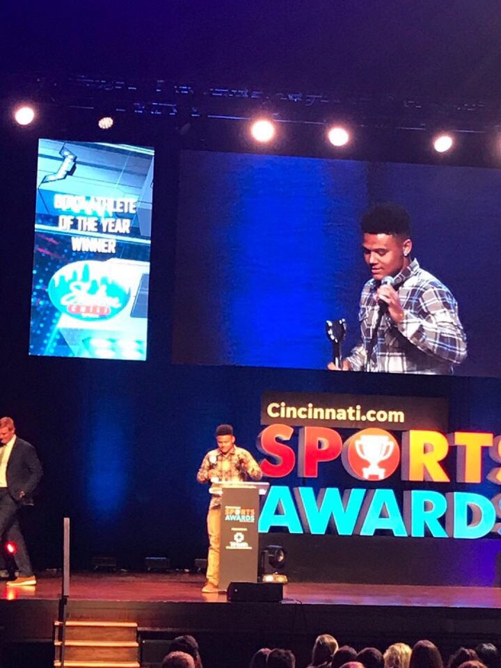 Congratulations to our own Ivan Pace Jr. on being named Cincinnati.com Male Athlete of the Year!