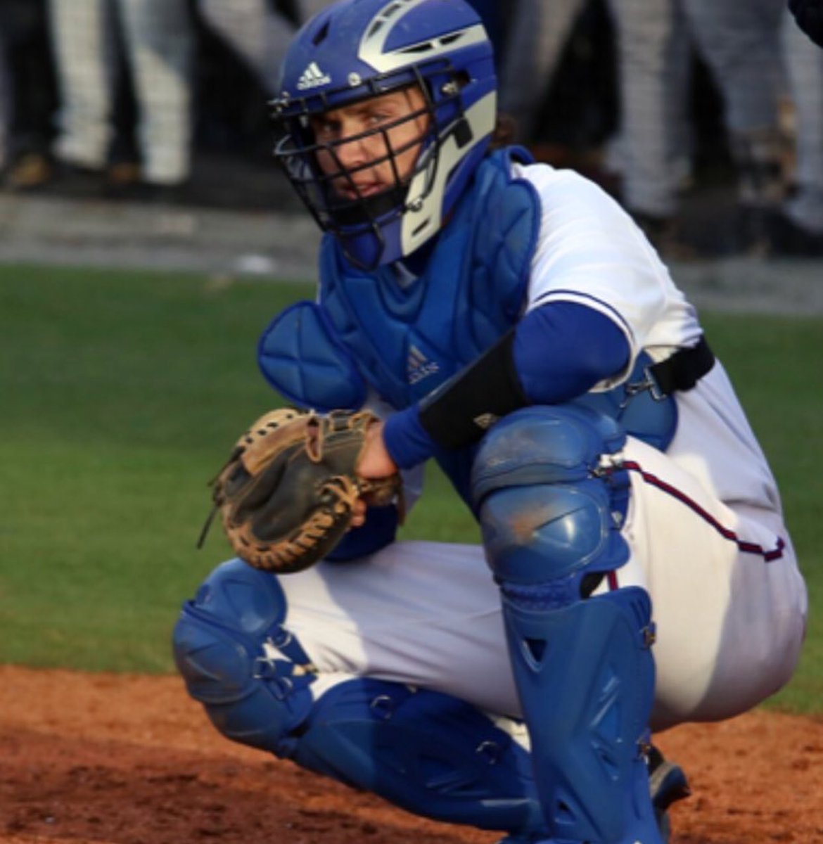 BullpenUWG's tweet photo. Another absolute unit @dansbyoberst A brick wall behind the plate and he hits balls to the coliseum. The definition of a leader and an even better teammate #backsidedan #bangerz https://t.co/Xaam0MpMK9