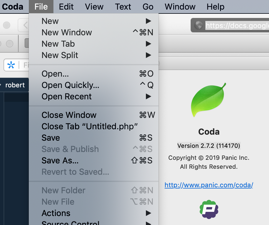 coda 2 shortcuts coda 2 shortcuts