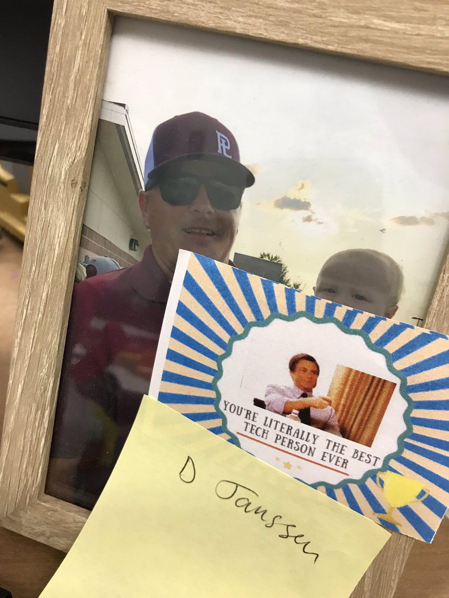 PLHS_TAT's tweet photo. Lots of #levelingup to be celebrated today! It’s always a joy delivering prizes to our amazing staff! Congrats to Ms Kimball, Mr Janssen, Mr Clemenger, and Mr Hanson! #wtbwt https://t.co/yt3o4OTcwb