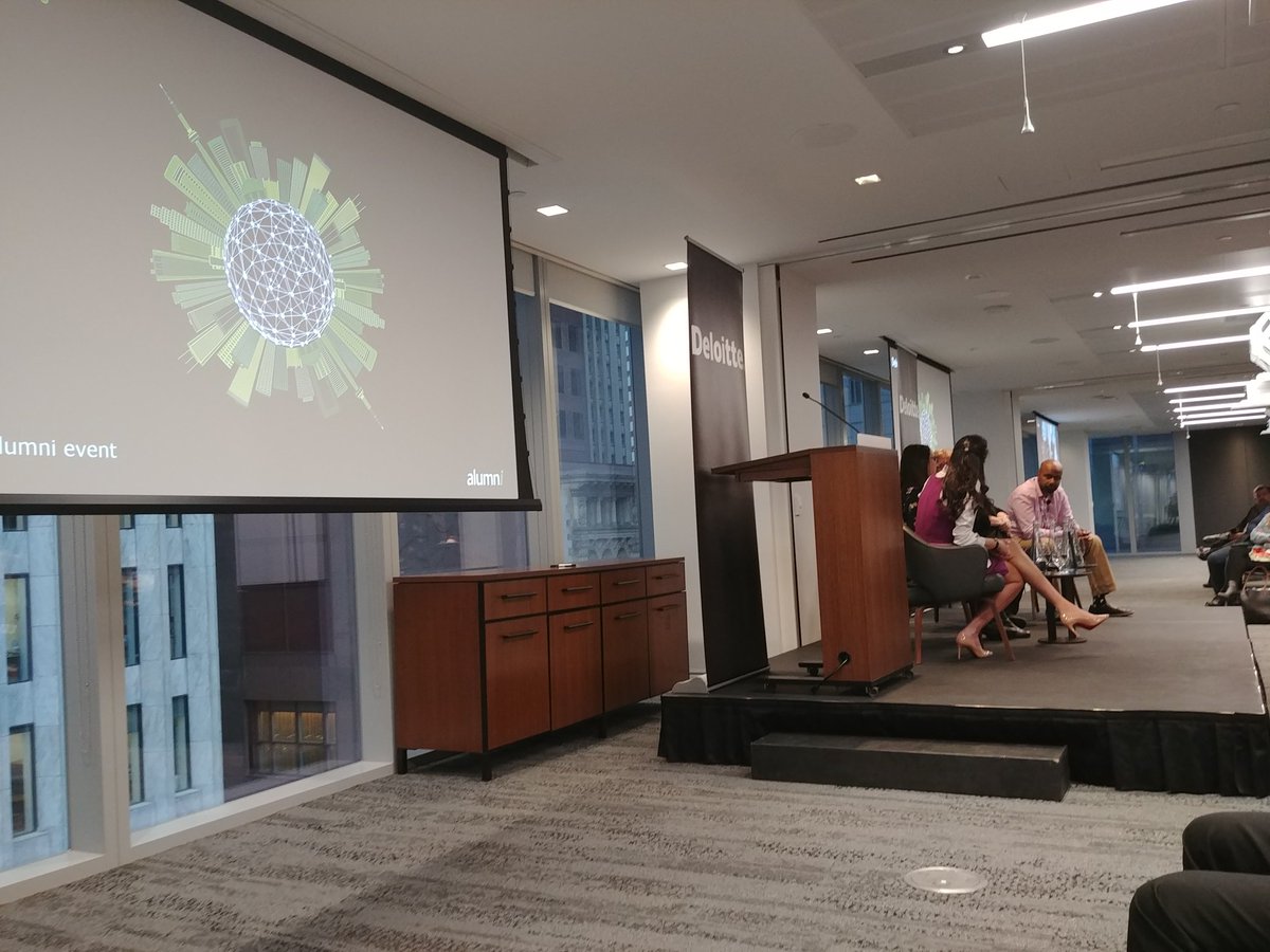Having such an amazing time listening to these inspiring stories from <a href="/DeloitteCanada/">Deloitte Canada</a> alumni!