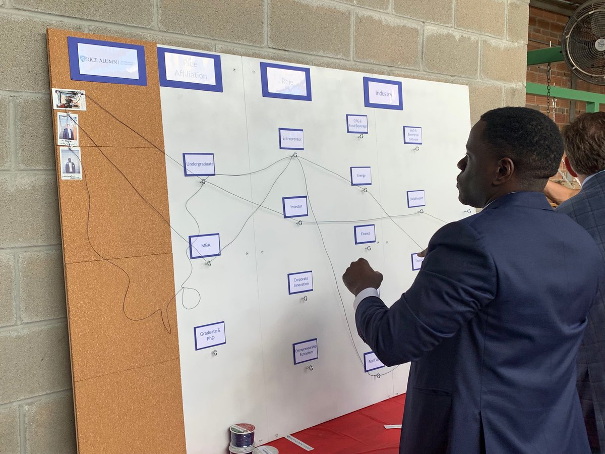 ProfJNJones's tweet photo. Excited to launched the Rice Alumni | Entrepreneurs + Innovators affinity group in #Houston tonight. Over 200 ⁦@ricealumni⁩ connecting about their shared passion for building world-changing businesses.  #owls ⁦@LilieLab⁩ ⁦@ricealliance⁩ ⁦@RiceOwlSpark⁩ https://t.co/rAuf2FFeqi
