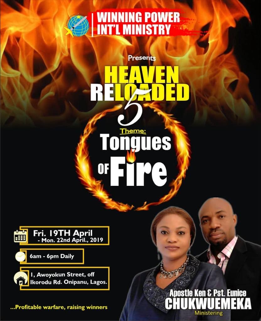 6am-6pm in God’s presence . Time for fresh fire from His presence! Expecting you