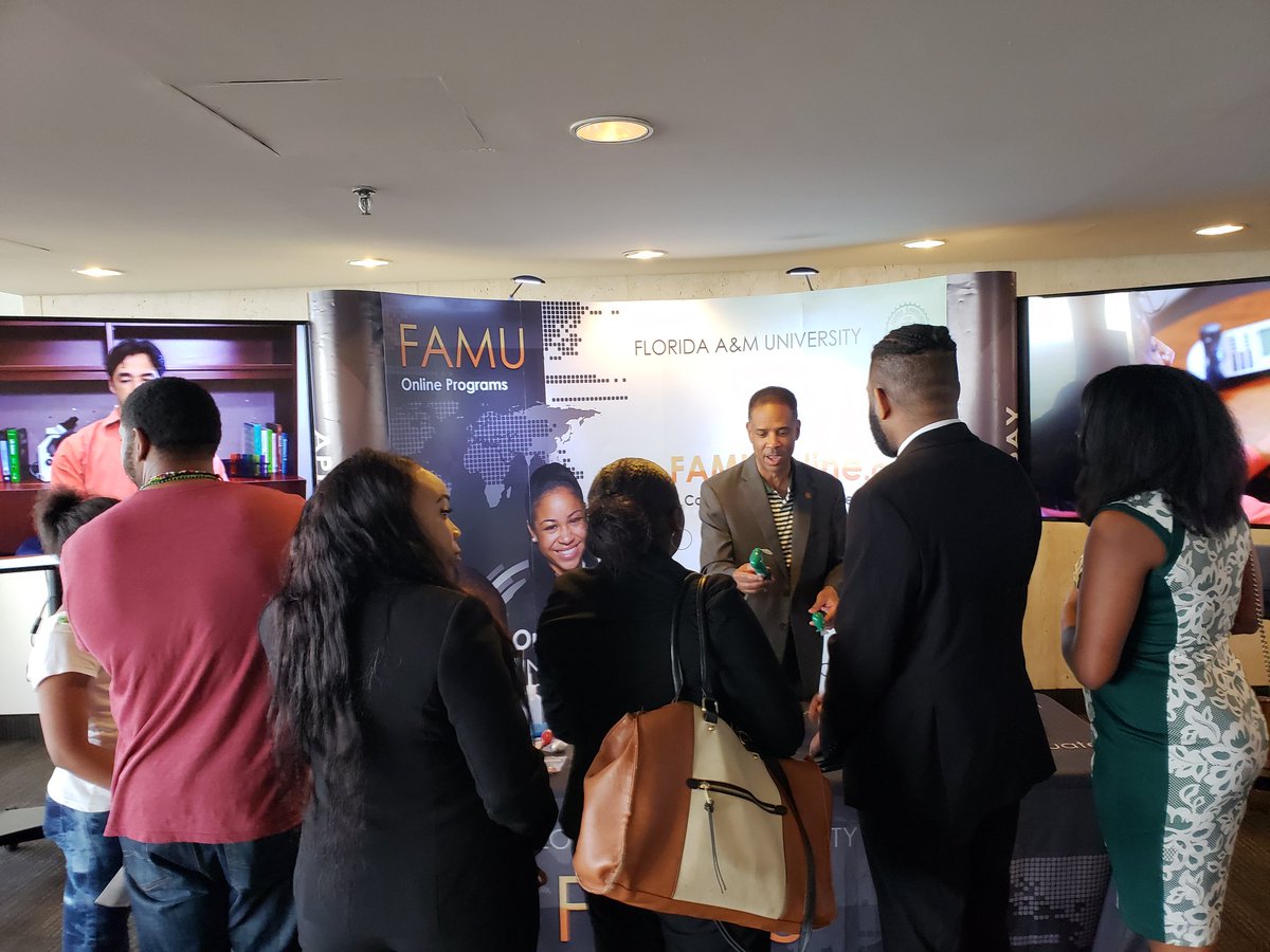 FAMU_1887's tweet photo. Visiting students get the opportunity to learn more about FAMU's programs and services. #FAMUday https://t.co/btO5AR8MTz