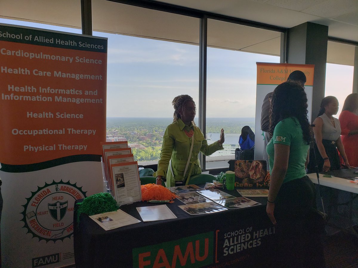 FAMU_1887's tweet photo. Visiting students get the opportunity to learn more about FAMU's programs and services. #FAMUday https://t.co/btO5AR8MTz