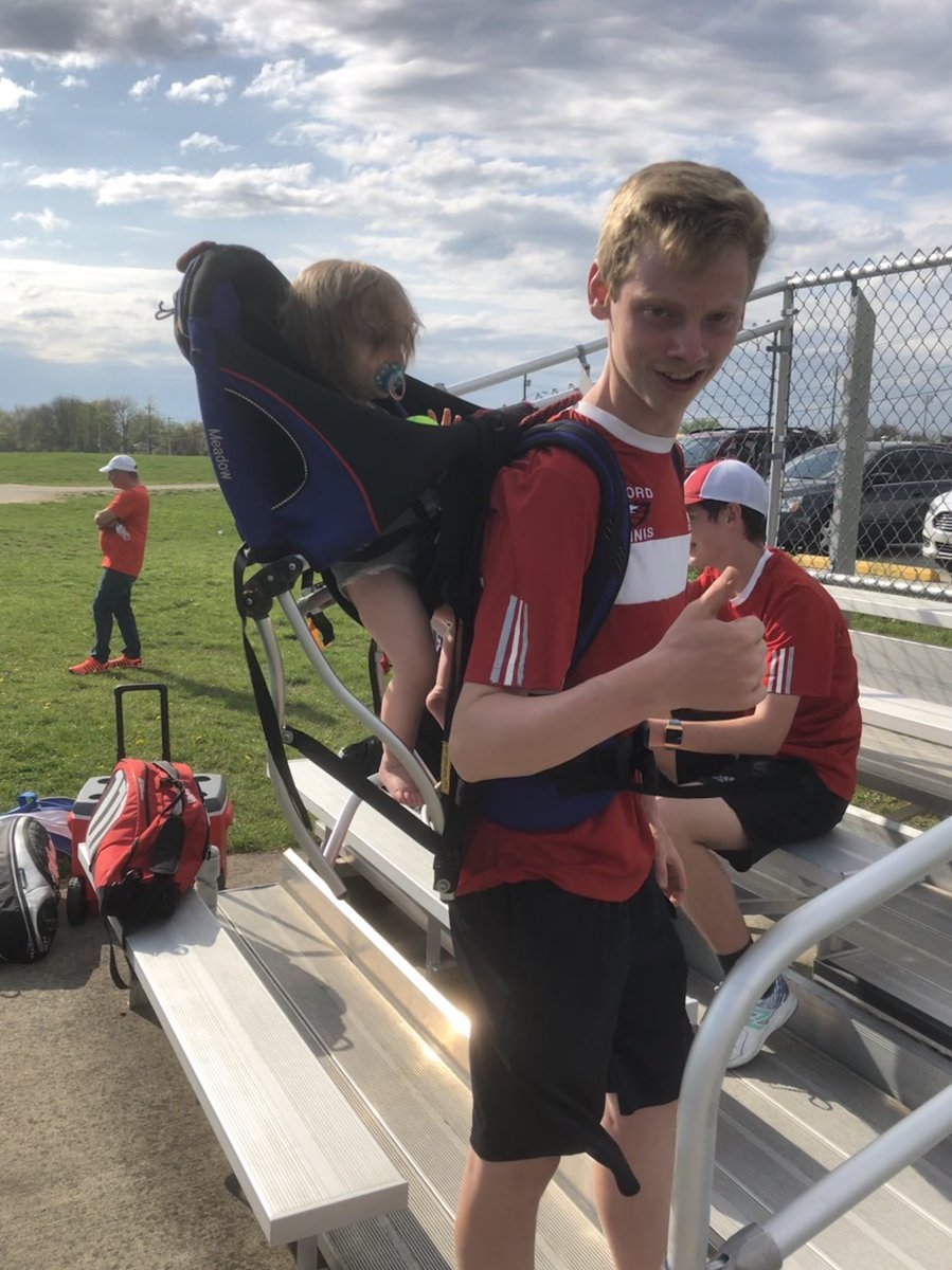 This little eagle got to see her 1st third setter. Way to go Kasey &amp; Wyatt!