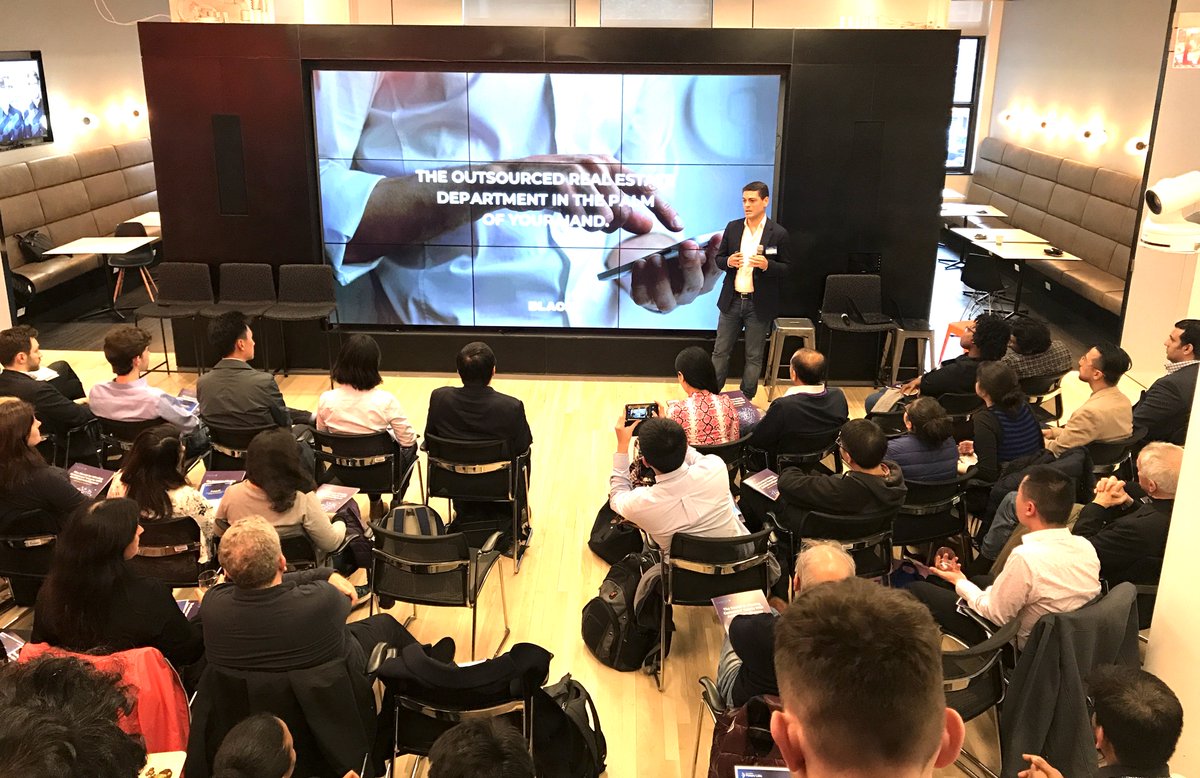 NYUFutureLabs's tweet photo. .@seanblackRE, CEO/Founder of @seanblackRE, gives an in-depth look into the tech-powered outsourced real estate department for occupiers/tenants of commercial office space #FocusAI https://t.co/0KlcbOIzEY