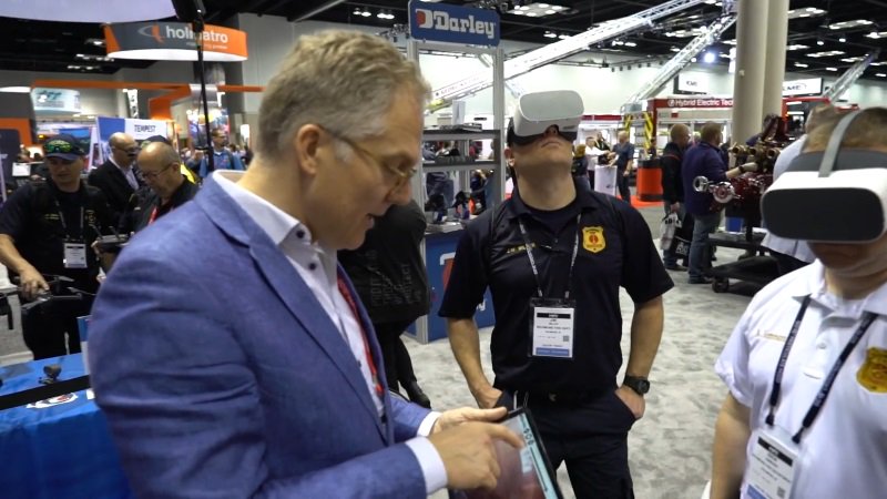 martijnboosman's tweet photo. CrisisSim's April Newsletter features videos about the leading VR solutions XVR, RiVR and FLAIM shown at the FDIC and IAAIITC conferences in the United States.  - https://t.co/sz9EQPrb94 @xvrsimulation @rivr_uk @FLAIM_Systems @wsdarley https://t.co/3Rp2Ee5yLh