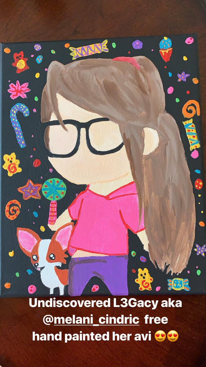 UGamingPodcast's tweet photo. @UG_L3GACY painted her own Avi free handed 😍 #twitch #podcasts #videogames https://t.co/p2U4vPjZFz