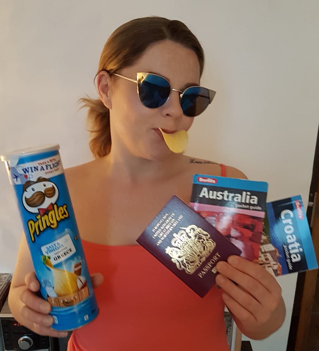 TaraBoom21's tweet photo. "Take me away, a million miles away from here"🎶 #PringlesTakeABite @Pringles_UK 🙌🙌 https://t.co/3yIqRQtwgz