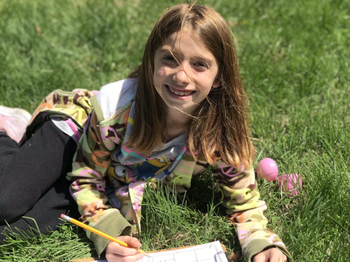 MrsBaker2nd's tweet photo. My favorite part of today: not one student was disappointed that their Easter eggs were filled with math problems instead of candy! #welovemath #LESAchieve @FredoniaLES https://t.co/xfqWAHa3Mq