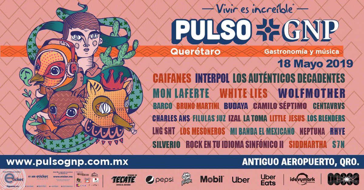 RKOpuntoFM's tweet photo. #Festivales // Si aún no tienes tus boletos para @PulsoGNP, no te preocupes porque tenemos #FreeAccesByRKO y viaje pagado por #Valfest https://t.co/ZqyOrMMtpK