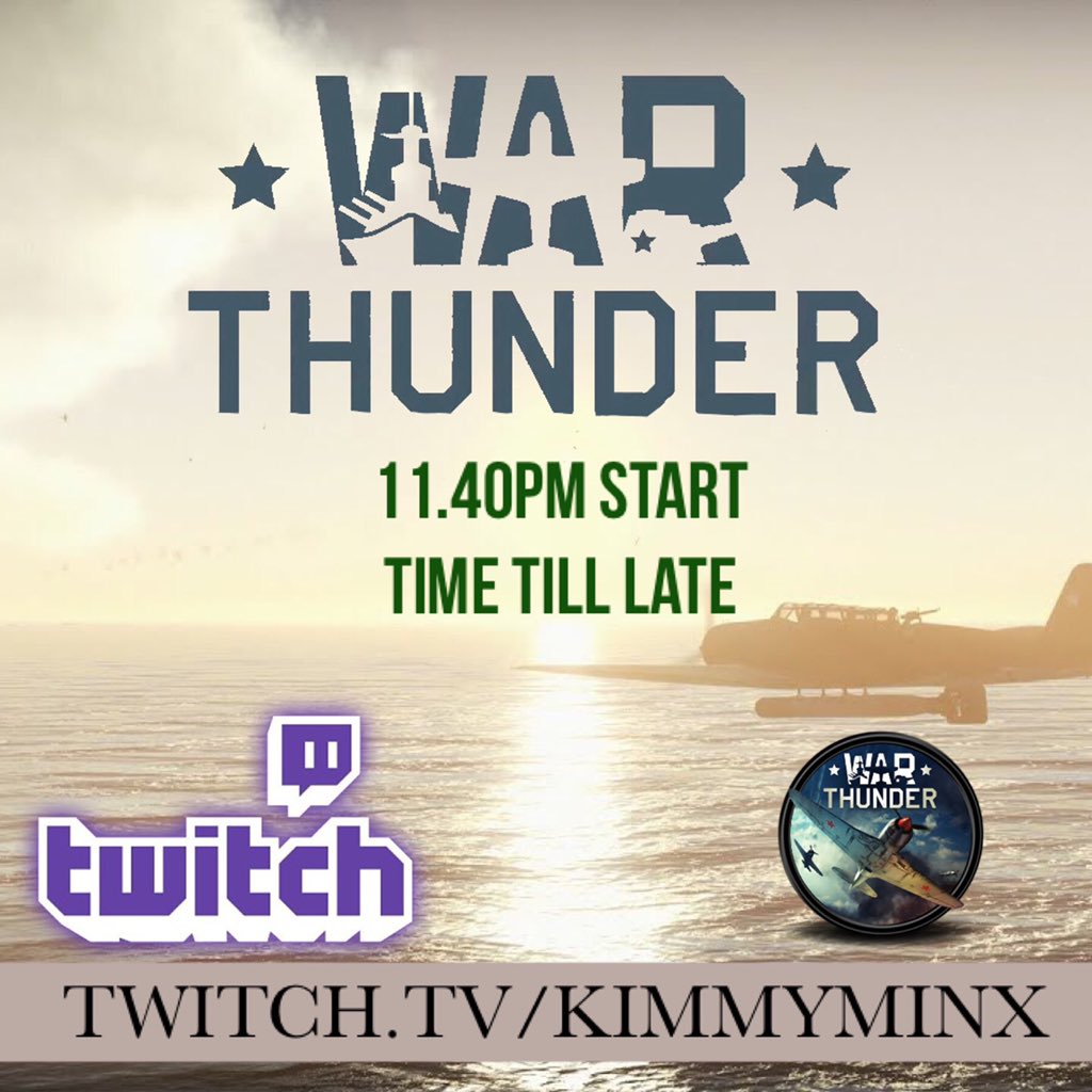 KimmyQuickslice's tweet photo. 📣GOING LIVE📣
https://t.co/1rpp6rzcuS
@CentreMidGaming
#CMG #CentreMidGaming #warthunderstreamer #kimmunity
#twitchkittens #twitchstreamer #twitchaffiliate #gamer #girlgamer #gamingbabe #twitchkittens #gamersgirls_club #warthundergirl #twitchfam #vuestwitchfam #kimmyminx https://t.co/VyizFtFDJu