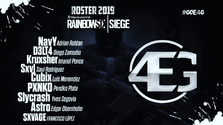 Eu4riaG's tweet photo. Les presentamos a la escuadra de R6 de Xbox que reciben el nombre de Eu4ria, ellos nos estarán representando en futuros torneos ,bienvenidos y suerte en futuros torneos🔥👍

#GoE4G https://t.co/gJt4vcQwAY