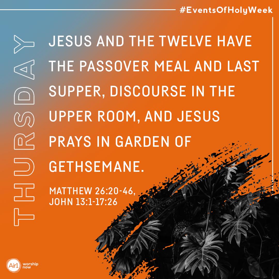air1radio's tweet photo. #EventsOfHolyWeek https://t.co/IZAZVCMp1R