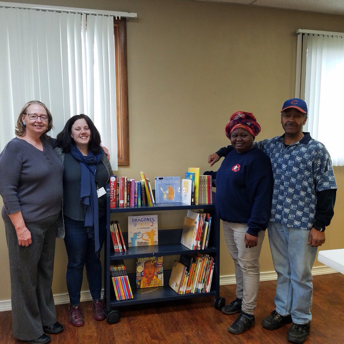 ICPL's tweet photo. Today Library staff delivered new books for an outreach collection at Church of the Nazarene. We're looking forward to connecting with community members there and providing Library materials!
#connectENGAGEenrich #libraryoutreach #communitiesatwork #librarylife https://t.co/bsl5p901uZ