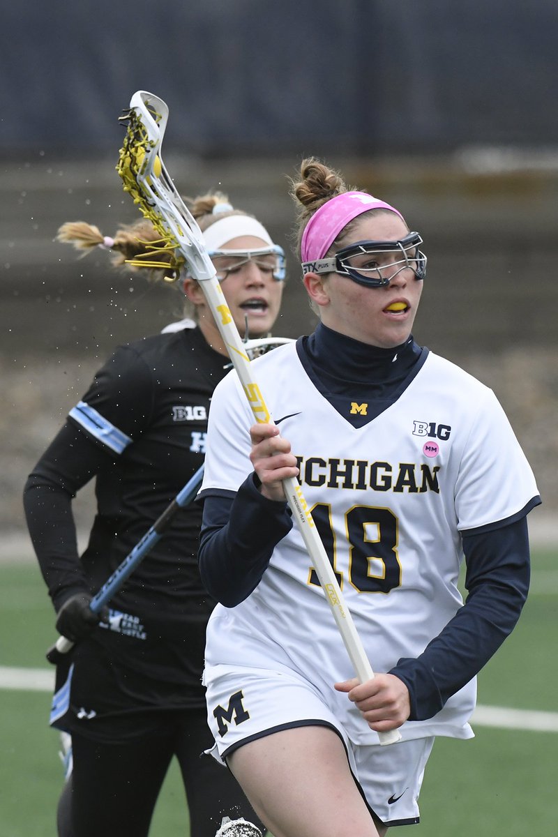 UMichWLAX's tweet photo. Freshman @WhitakerMorgan recorded three caused turnovers against the Wildcats to lead the Wolverines defensively.

#GoBlue 〽️ https://t.co/KI22d1LAFp