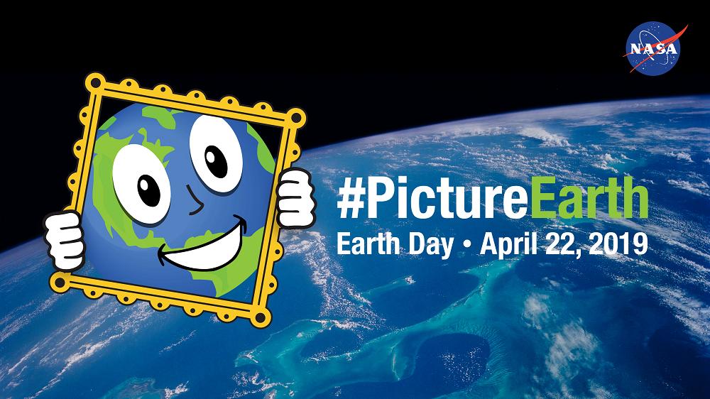 GLOBEProgram's tweet photo. Happy almost #EarthDay everyone! Celebrate with a special #NASA social media event. Post a close-up photo of your favorite natural feature to Facebook, Twitter or Instagram and be sure to use the hashtags  #PictureEarth and #EarthDayGLOBE2019 
https://t.co/BizUinSUPe https://t.co/FxErwxF13j