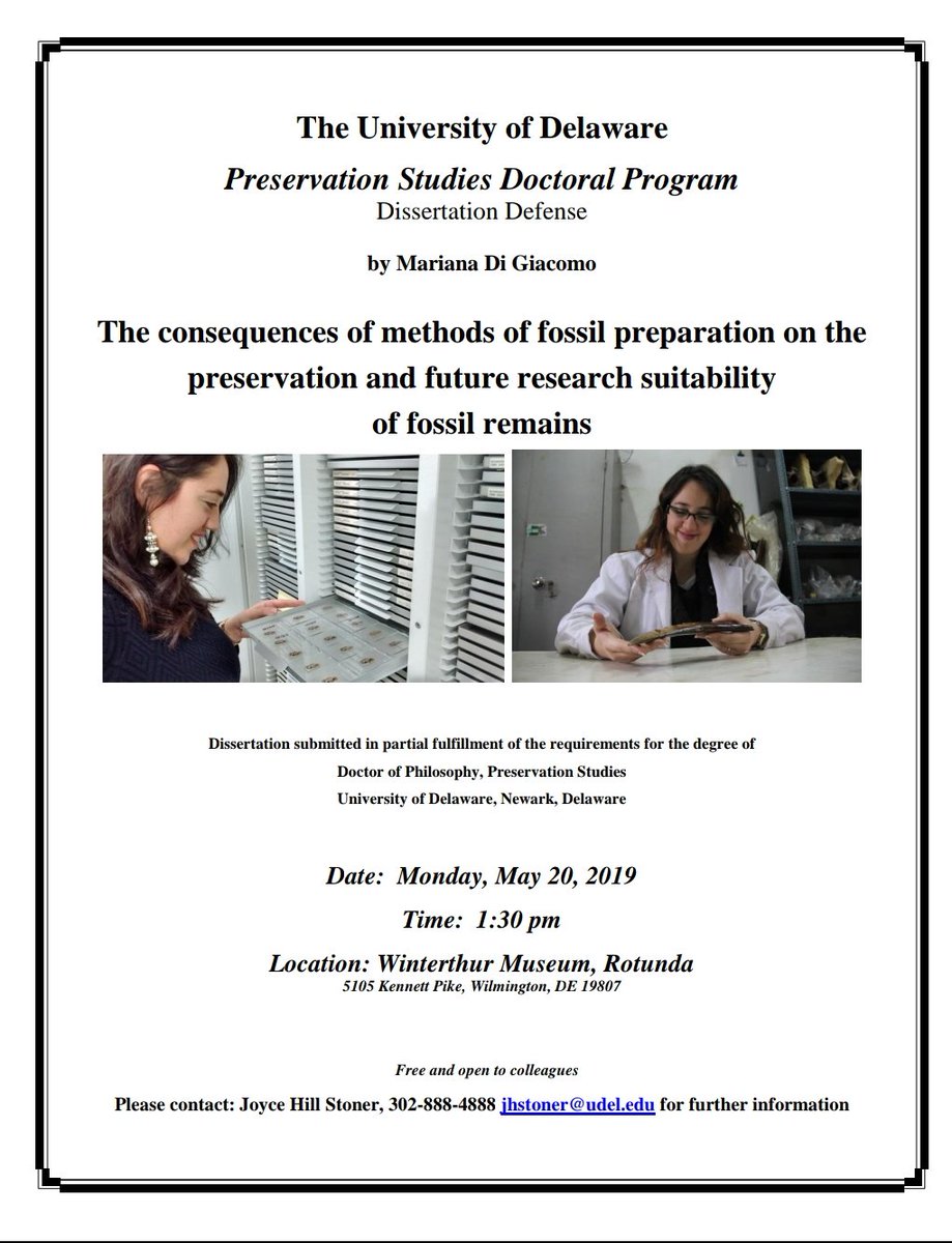 MarianaDGiacomo's tweet photo. It's happening
#fossilconservation #phdlife #phdchat https://t.co/seWjgJCQMA