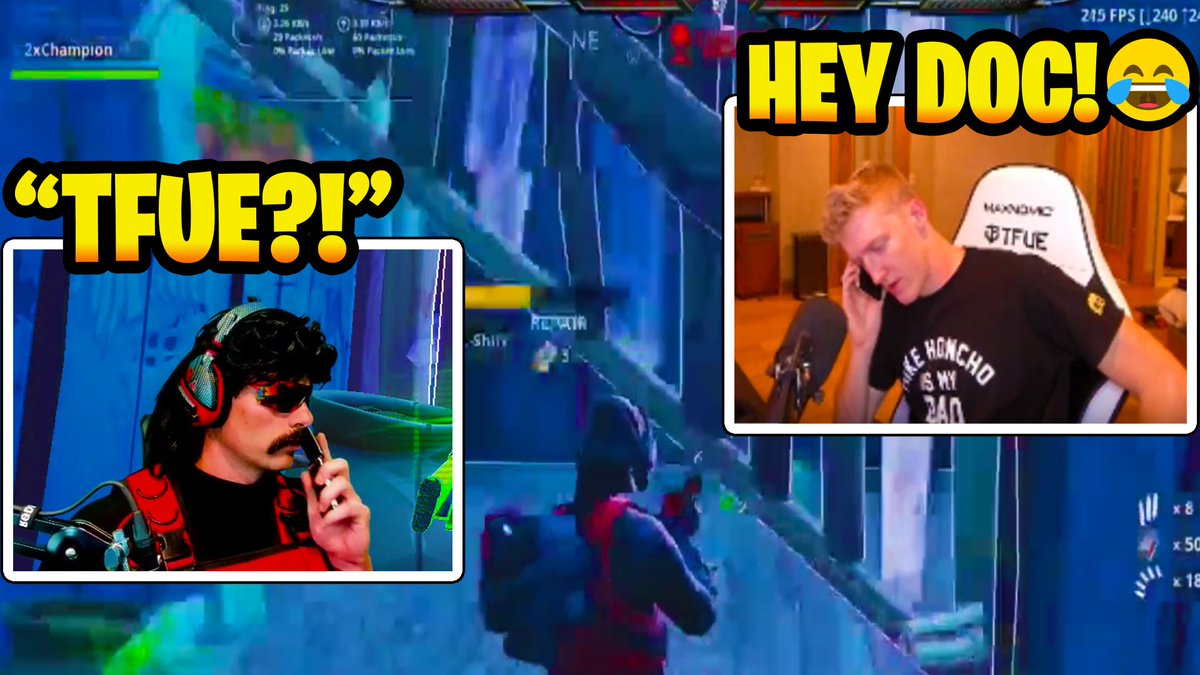 FortnitemonkaYT's tweet photo. Tfue Calls DrDisrespect Live on Stream!😱😂
LINK 👉 https://t.co/GN0etl5mDg

#fortnite #tfue #doc #drdisrespect #faze #ninja #twitch https://t.co/SbcSotw2e5