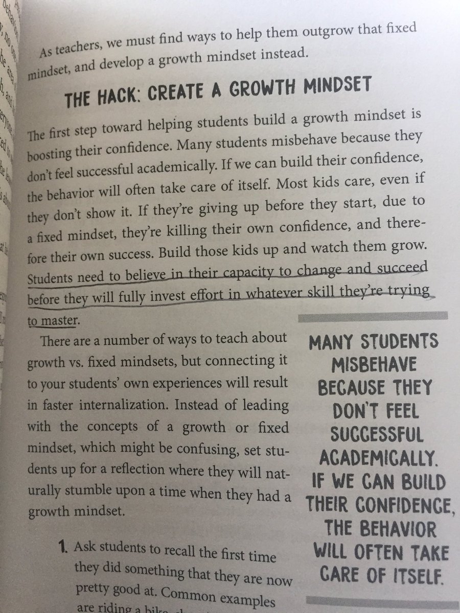starr6_starr's tweet photo. This book has me screaming inside, “Yes! Yes! Yes!” I highly recommend this to all teachers, admin, and anyone who works with kiddos. #SEL #HackingSchoolDiscipline #growthmindset #selfregulation #Mindfulness #SELmatters @NmaynardEdu @WeinsteinEdu https://t.co/iTppcxPh29