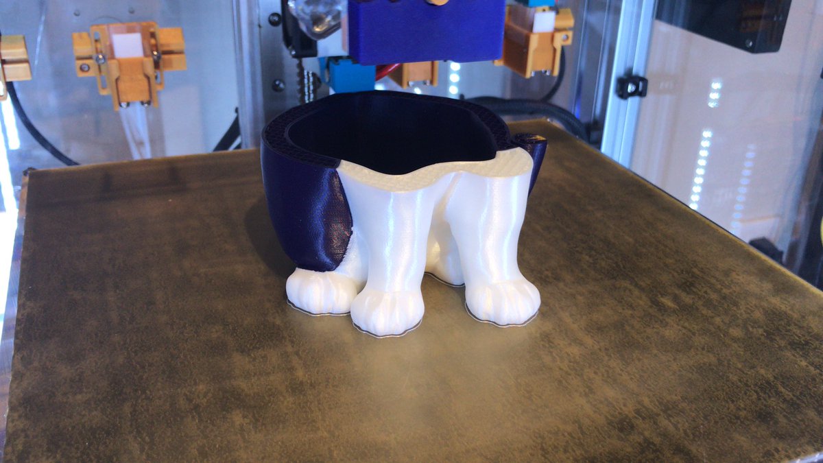 TechildLLC's tweet image. Here comes @loubie_3D’s Schrodinky! Printed in various @SnoLabs3D PLA!