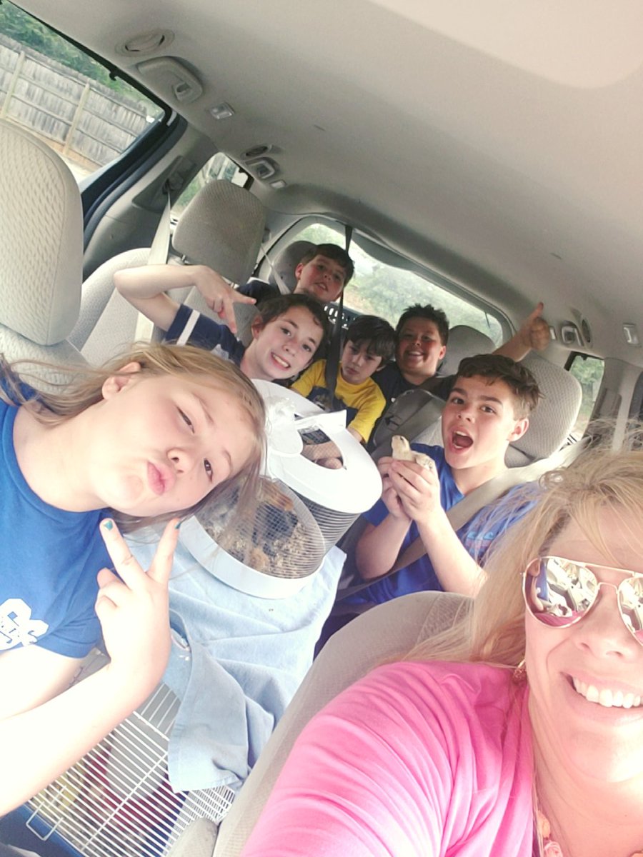 CSFlowerPower's tweet image. Trying to go home for a 3 day weekend like... @HPCS_TN #6kids #2ducks #4chicks #2bunnies #vanfull #oldmcflowershadafarm #eieio
