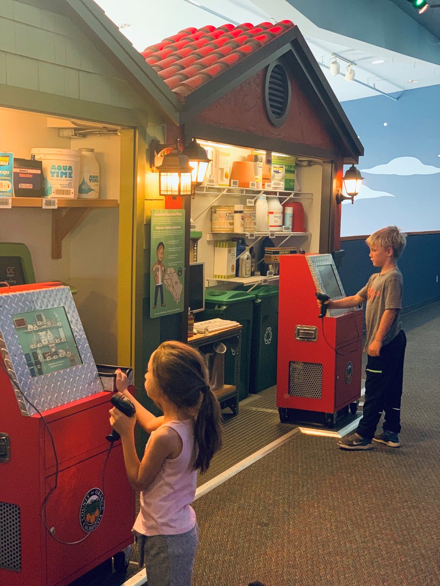Discovery_Cube's tweet photo. Ready, set, scan! Step into the Eco Garage to identify as many household hazardous waste items as you can! The Cube and @ocwaste have partnered to bring an environmentally themed, eco-friendly exhibit. Take the Eco Challenge April 20 – 28!
#DiscoveryCubeOC
#EarthMonth https://t.co/w6H34Ct04R