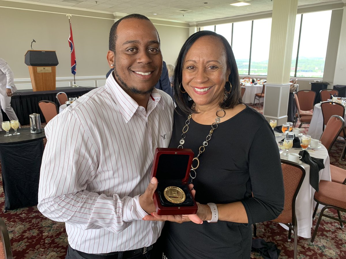 TinnonBrandon's tweet photo. Congrats to my mom Sandy Tinnon for being inducted to the MNPS Sports HOF. She’s the reason why I coach to help other young student athletes fulfill their dreams. She’s one of the many great role models this game has produced. #shockfamily https://t.co/SFUR2cNl4l