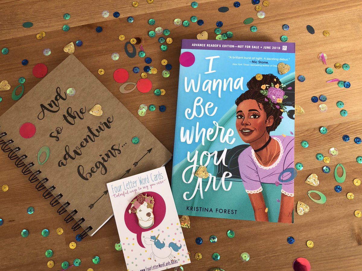 KristinaForest's tweet photo. 🎉I’m doing one more I WANNA BE WHERE YOU ARE ARC giveaway!🎉 Included:

✨1 ARC 
✨1 road trip journal 
✨1 bookmark 
✨1 dog enamel pin 

To enter: RT + comment where you’d go on a road trip. Bonus if u follow me on IG @ kristinaforest_

Int’l ok! I’ll pick a winner on 4/24! https://t.co/7pLGMynWCI