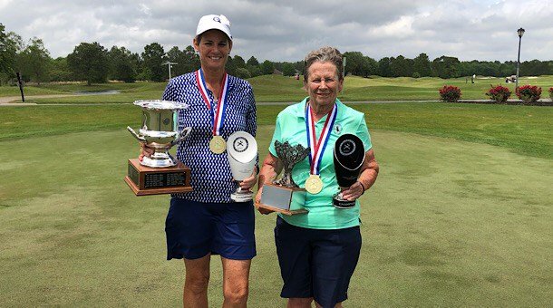 bamagolf's tweet photo. West completes Women’s State Senior 4-Peat and Brown claims Inaugural Women’s State Super-Senior Championship https://t.co/x241lOLOOJ https://t.co/odu3jv8mhp