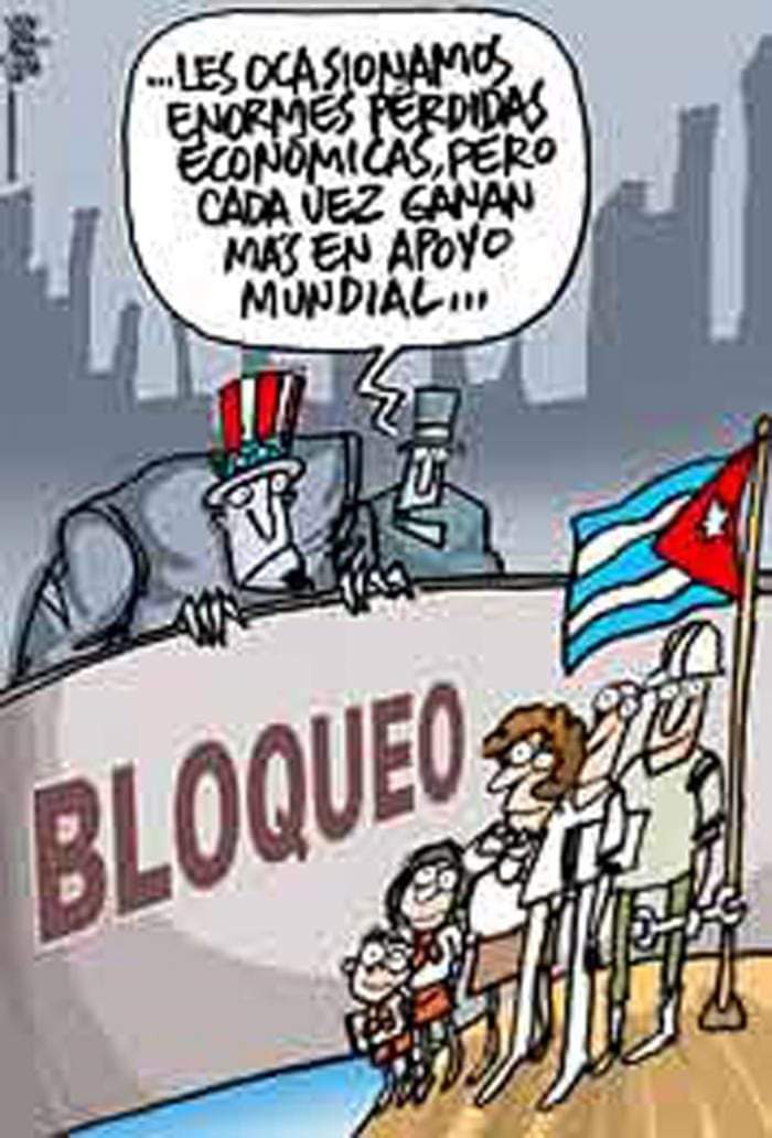 Ese q parece loco,se cree inteligente y q  tiene el mundo.  Pasará como 1 miserable +. Cuba seguirá anotando enemigos vencidos.#AbajoBloqueo