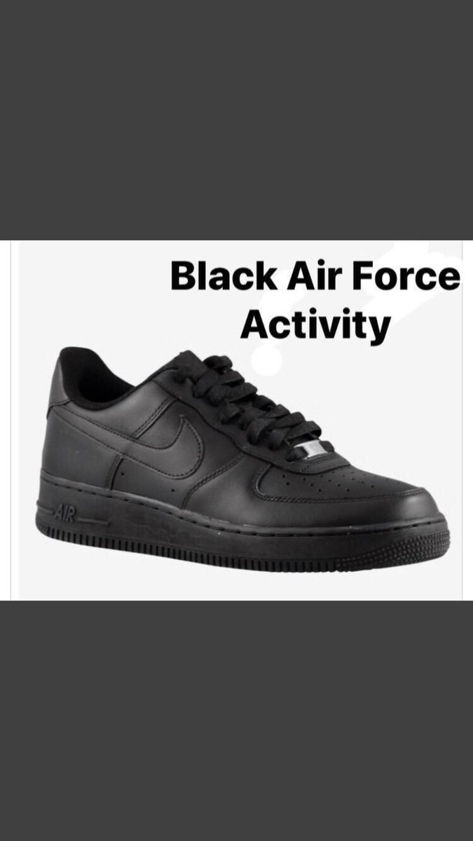 black air forces 1 meme