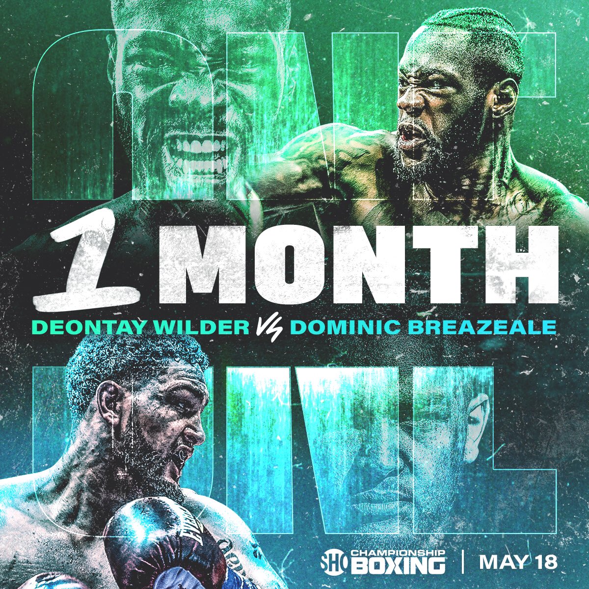 atsboxing's tweet photo. #WilderBreazeale: 1 MONTH โณ https://t.co/vZepFe4uyr
