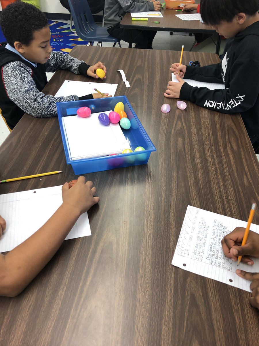 eeevans25's tweet photo. We are practicing our reading skills with lots of Easter activities! Easter idioms, facts and opinions about cottontails, QR code poetry, the history of jelly beans, and spring writing prompts. @jagsofjefferson #IamWFISD https://t.co/GQ3YO9jvRB