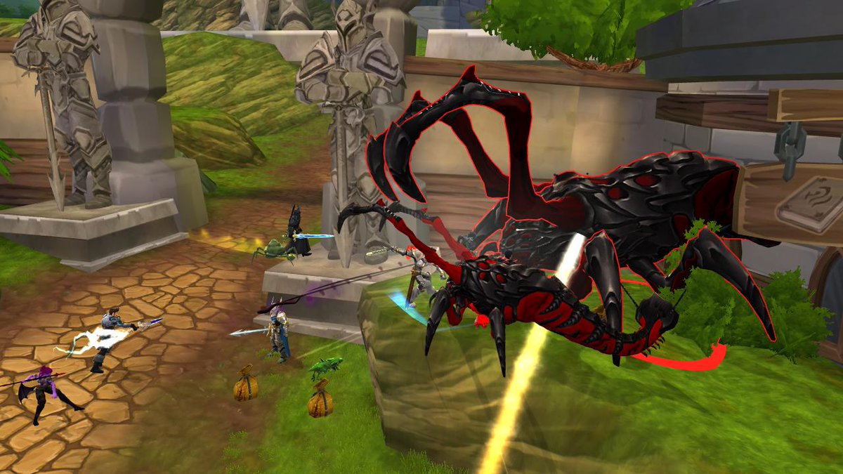 With the void now invading his home, Williame will be occupied for a few days. Luckily he's not the only one there to help fight.