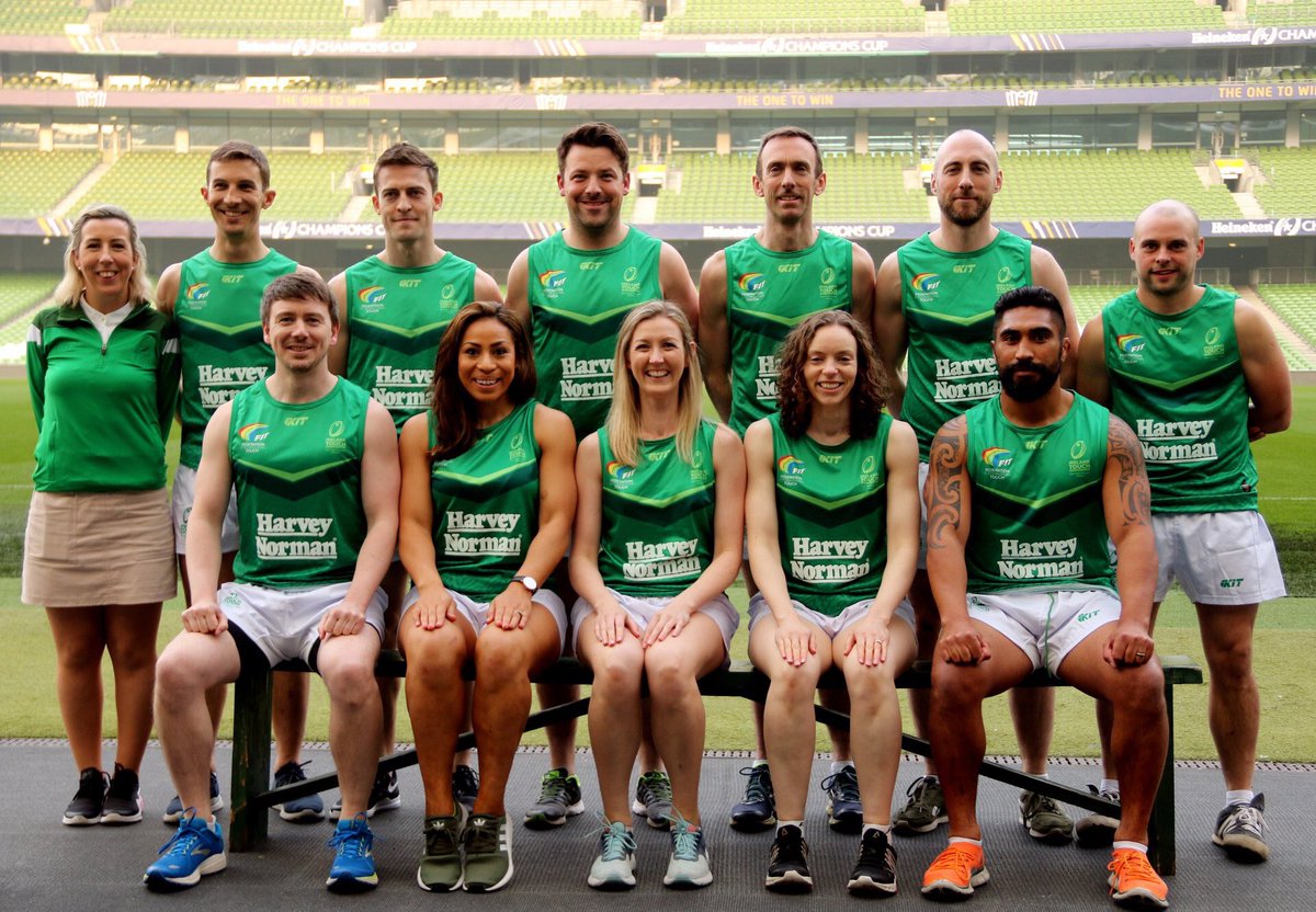 touchireland's tweet photo. Presentation of jerseys to our five teams going to Kuala Lumpur in Malaysia for the 2019 Touch World Cup. 
#IrelandTouch #HarveyNorman #twc2019 #mixed30s https://t.co/QMdd3UiNSE