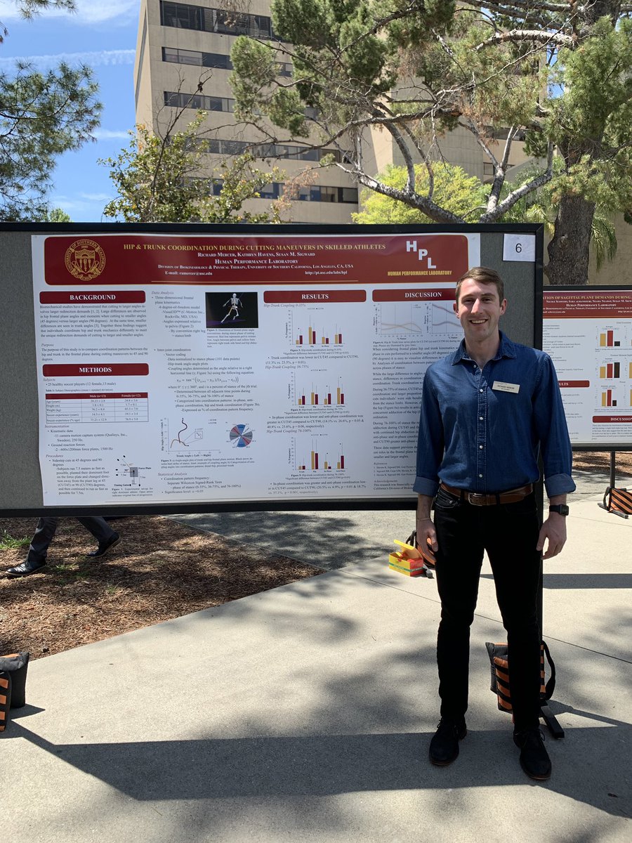 richardajmercer's tweet photo. Human Performance Lab at Jacqueline Perry Research Day 2019! It was an awesome experience getting to share all of our great research #Cutting #TripleHop #ACLrGaitTraining #USCBKNPT 

@naschwer @Sara_YMans @scsiggy @USCSportsSci @USCBKNPT https://t.co/p3KxUWfDqZ