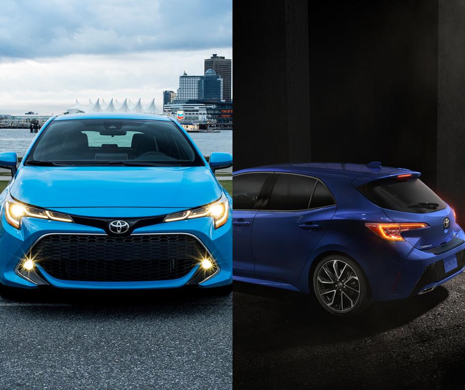 ToyotaWhitby's tweet photo. Which blue would you rather drive? 💙 #Corolla2019 https://t.co/A0RDWvfz6g