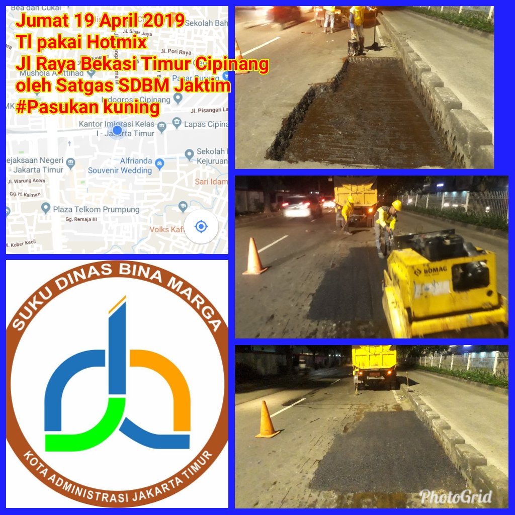 binamargajaktim's tweet photo. Perbaikan jalan di Jl. Raya Bekasi Timur oleh Tim Malam Satgas Sudin Bina Marga Jakarta Timur. #jakartatimur #infoll #timmalam @BinaMargaDKI @DKIJakarta @DinasPemel @HariNugie @TMCPoldaMetro @BeritaJakarta @RadioElshinta @SonoraFM92 @mnctrijayafm @infoll https://t.co/soA0Xzacgu